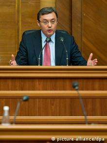 Igor Corman Parlamentspräsident Moldawien (EPA/DUMITRU DORU +++(c) dpa - Bildfunk)