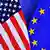 EU and US flags (Photo: GEORGES GOBET/AFP/Getty Images)