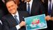 Silvio Berlusconi shows the logo of his re-launched political party, "Forza Italia" (Go Italy), in downtown Rome, in this September 19, 2013 file photo. Coupled with a likely ouster from parliament after a criminal conviction, a mutiny among Berlusconi's most senior lieutenants that thwarted his attempt to topple the government has left the 77-year-old facing the most serious challenge to his authority in 20 years and is pushing Italy's most dominant post-war leader into the sunset of his career, friends and colleagues say. Photo: Reuters Silvio Berlusconi shows the logo of his re-launched political party, "Forza Italia" (Go Italy), in downtown Rome, in this September 19, 2013 file photo. Coupled with a likely ouster from parliament after a criminal conviction, a mutiny among Berlusconi's most senior lieutenants that thwarted his attempt to topple the government has left the 77-year-old facing the most serious challenge to his authority in 20 years and is pushing Italy's most dominant post-war leader into the sunset of his career, friends and colleagues say. Photo: Reuters