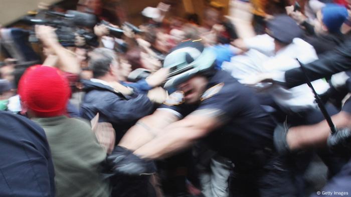 Polizeikrawalle in New York (Foto: Spencer Platt/Getty Images)
