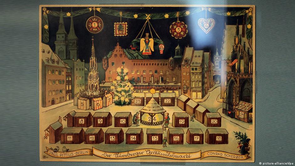 Original GDR Advent Calendar/Christmas Calendar/Planet-Verlag/old Berlin Weihn. 