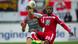 Kaiserlautern's Olivier Occean (r) fight for the ball with Union Berlin's Damir Kreilach, during a 2. Bundesliga match on 23.11.2013. (Photo via Uwe Anspach/dpa) Kaiserlautern's Olivier Occean (r) fight for the ball with Union Berlin's Damir Kreilach, during a 2. Bundesliga match on 23.11.2013. (Photo via Uwe Anspach/dpa)