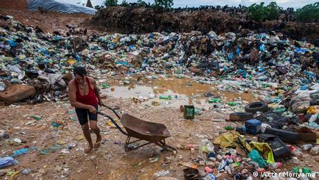 Die Müllhalde von Altamira. Viele Menschen verdienen sich als Müllsammler ihr Lebensunterhalt. Foto:
Victor Moriyama, 