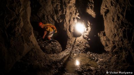 Goldmine Garimpo do Galo in der Gemeinde Vila da Ressaca am Xingu-Fluss in Brasilien. Foto:
Victor Moriyama, 