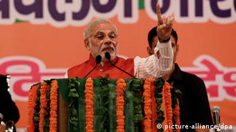 BJP-Spitzenkandidat Narendra Modi (Foto: EPA/MONEY SHARMA
