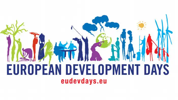Logo Europäische Entwicklungstage Brüssel 26.11.2013