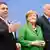 Gabriel, Mekel und Seehofer nach den Koalitionsverhandlungen (Foto: REUTERS/ Thomas Peter)