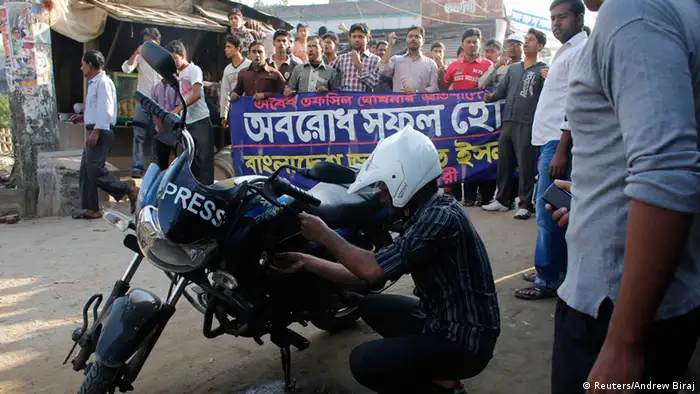 Proteste gegen Wahl in Bangladesh