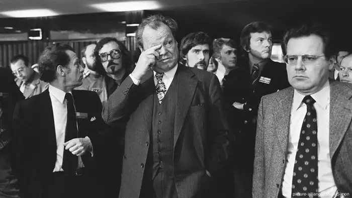 100 Jahre Willy Brandt mit Günter Guillaume 1973