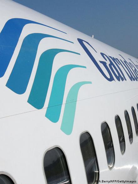 Bildergalerie Airlines Logo Garuda Indonesia (A.Berry/AFP/GettyImages)