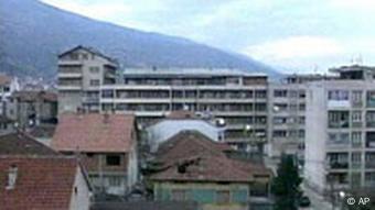 Tetovo,eine Stadt in Mazedonien,Panorama