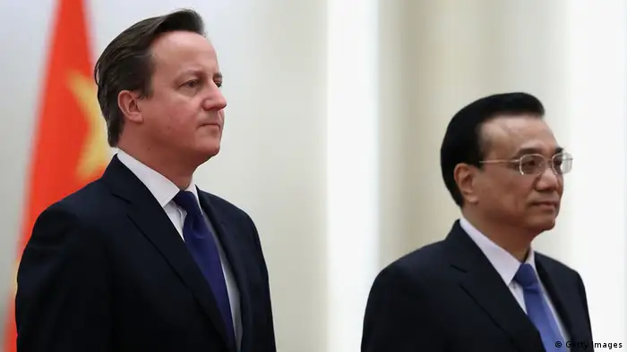 David Cameron in Peking