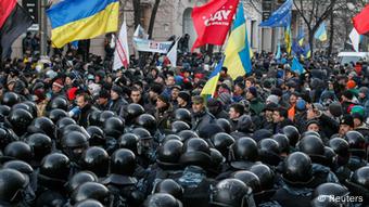 Protestas en Ucrania. (3.12.2013).