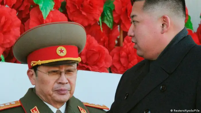 Kim Jong Un und Jang Song-Thaek Archiv