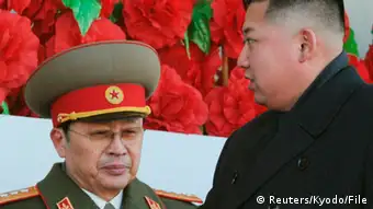 Kim Jong Un und Jang Song-Thaek Archiv