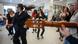 A flamenco flash mob at a bank in southern Spain A flamenco flash mob at a bank in southern Spain