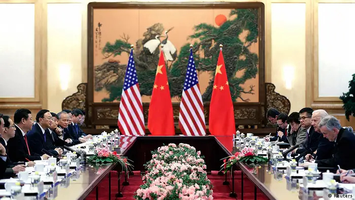 China USA Treffen Joe Biden bei Xi Jinping in Peking