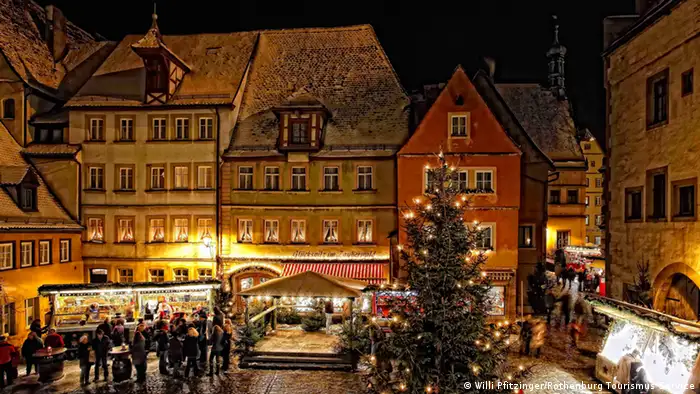 Bildergalerie Weihnachtsmärkte für Deutschland entdecken Rothenburg ob der Tauber