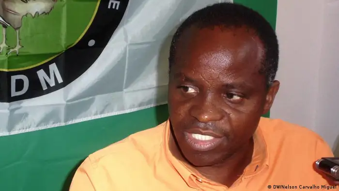 Mahamudo Amurane (DW/Nelson Carvalho Miguel)