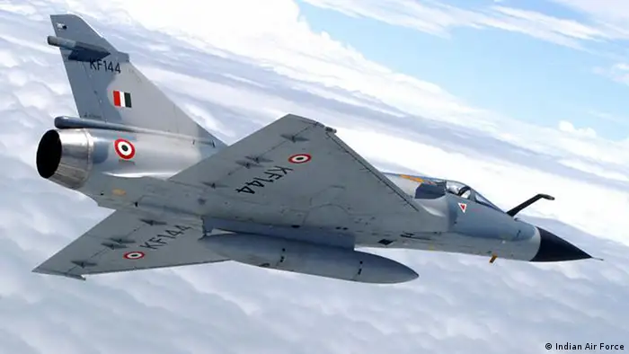 Indien Luftwaffe Kampfflugzeug Mirage 2000