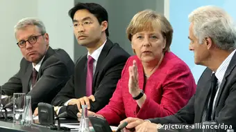 Merkel bei PK zur Energiewende