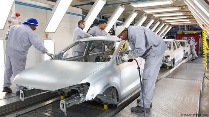 Volkswagen baut schon seit längerem Pkw in Südafrika, Volkswagen-Werk im südafrikanischen Uitenhage