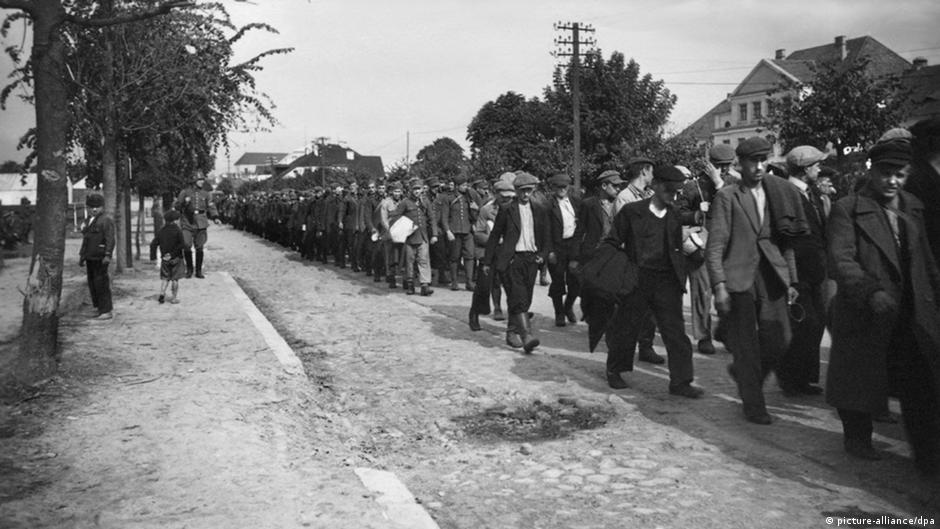 Marš, deportacija zarobljenika od Beograda do Požarevca, 1941.