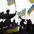 Demonstranten gegen die Regierung in der ukrainischen Hauptstadt (foto: dpa/EPA)
