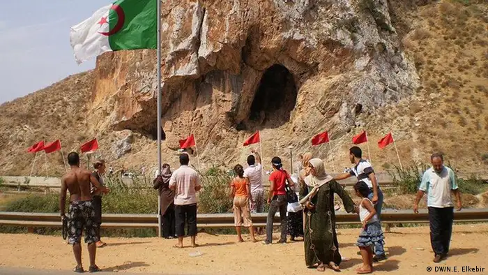Grenze Algerien und Marokko Grenzschliessung