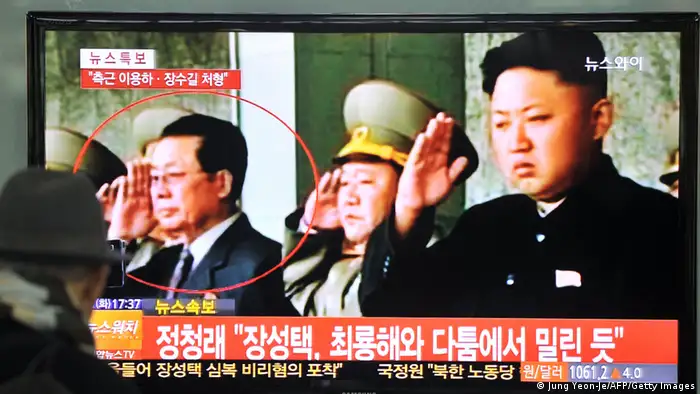 Jang Song Thaek und Kim Jong Un