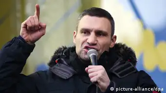Ukraine Proteste Vitali Klitschko 08.12.2013