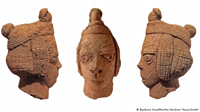 Skulpturen der Nok-Kultur Terrakottafigur Kushe in Nigeria