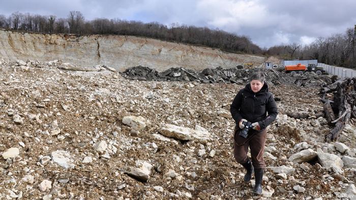 Environmental activist Olga Noskovets