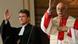 Bischof Wolfgang Huber, links, Vorsitzender des Rates der Evangelischen Kirche in Deutschland und Georg Kardinal Sterzinsky, Bischof von Berlin leiten am Montag, 3. Okt. 2005, einem Oekumenischen Gottesdienst (Foto: ap) Bischof Wolfgang Huber, links, Vorsitzender des Rates der Evangelischen Kirche in Deutschland und Georg Kardinal Sterzinsky, Bischof von Berlin leiten am Montag, 3. Okt. 2005, einem Oekumenischen Gottesdienst (Foto: ap)