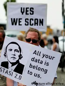 Yes we scan / All your data belong to us Plakate