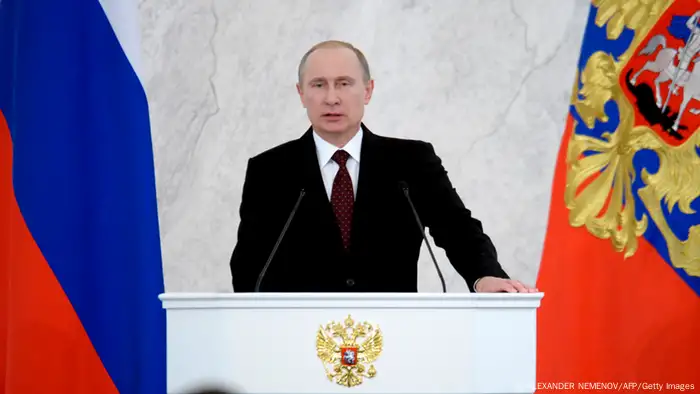 Russland Wladimir Putin Rede an die Nation 12.12.13