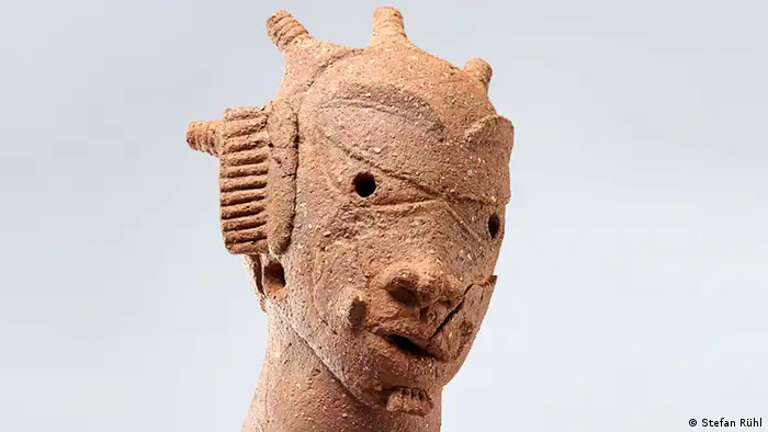 Skulpturen der Nok-Kultur Terrakottafigur Daji Gwana in Nigeria