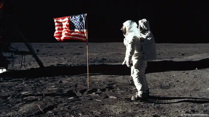 Astronaut Edwin Buzz Aldrin auf dem Mond. (Foto: NASA/Newsmakers)
