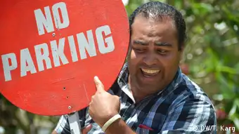 Teilnehmer des Multimedia-Workshops Reporting Climate Change der DW Akademie auf Fidschi (Foto: DW Akademie/Thorsten Karg).