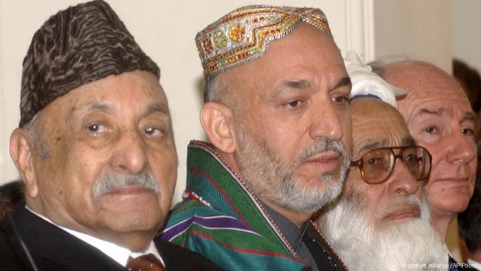 Afghanistan Präsident Hamid Karsai Amtseinführung 2004