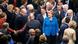 Angela Merkel surrounded by cabinet members Angela Merkel surrounded by cabinet members