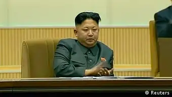 Nordkorea Kim Jong Un Gedenktag Pyongyang Screenshot KRT TV