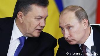 Wiktor Janukowitsch und Wladimir Putin Treffen in Moskau 17.12.2013