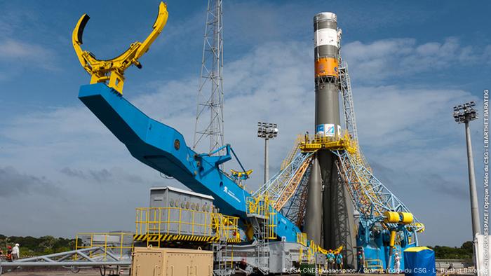 GAIA-Raumsonde (Foto: ESA-CNES-Arianespace).