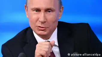 Wladimir Putin Präsident Russland Moskau PK Pressekonferenz 19.12.2013