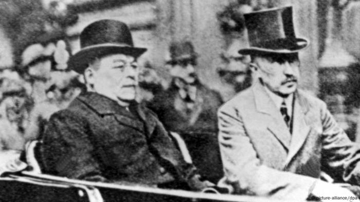 Friedrich Ebert und Konrad Adenauer