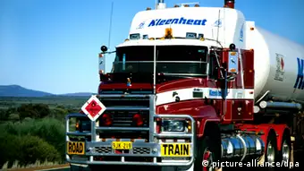 Australien Flüssiggas Transport