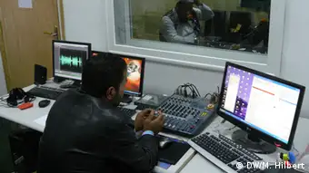 Al Shababiya, radio station in Tripolis (photo: DW Akademie/Martin Hilbert).