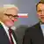 Bundesaußenminister Steinmeier (l) mit seinem russischen Kollegen Sikorski in Warschau (Foto: dpa)