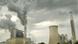 A grey sky fuelled by the smoking chimneys of a German coal-fired power plant in Frimmersdorf, North Rhine-Westphalia. A grey sky fuelled by the smoking chimneys of a German coal-fired power plant in Frimmersdorf, North Rhine-Westphalia.